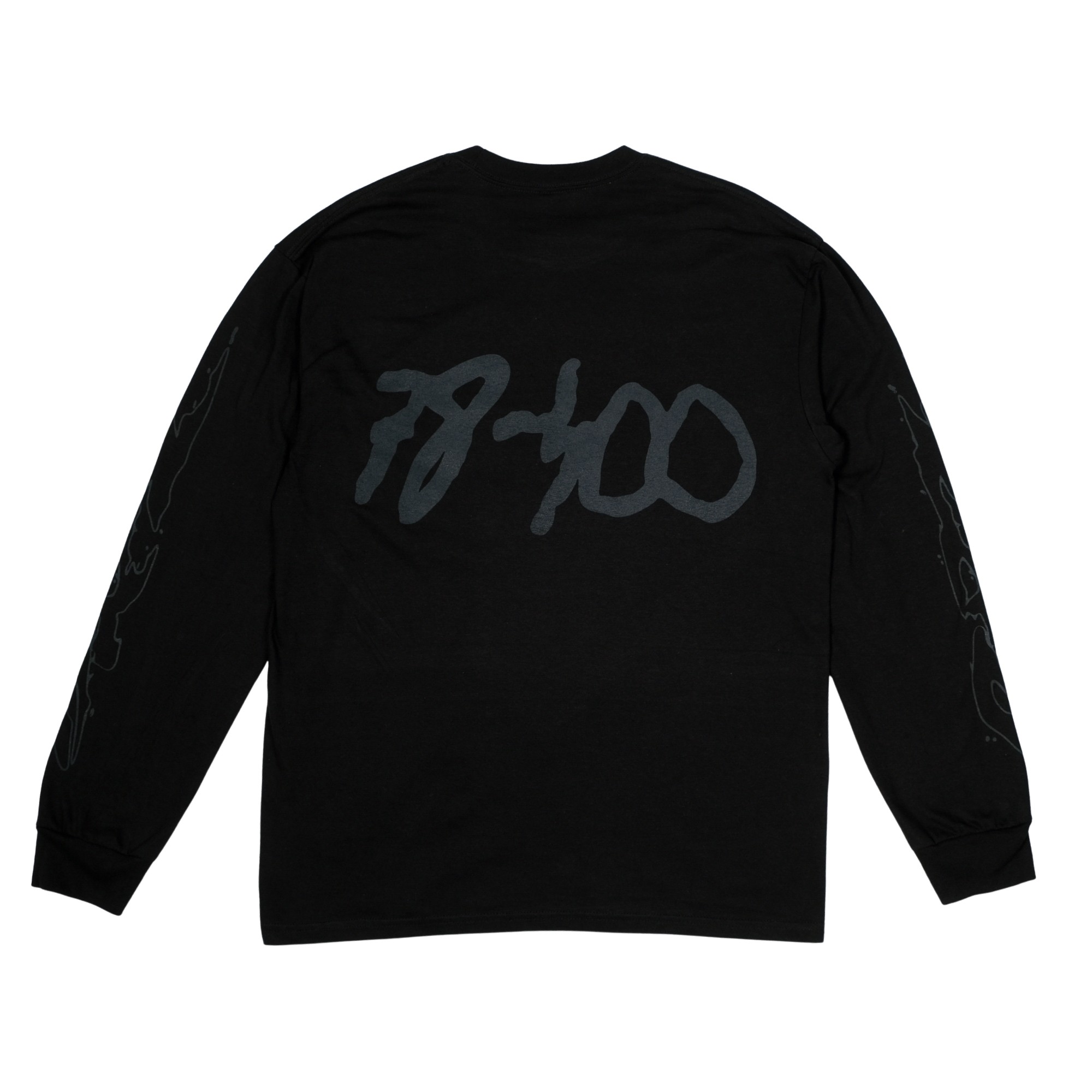 Longsleeve DRZ 78-400 Czarny thumbnail 2